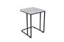 Hanah Home Ce Metal Zigon - 9404 Juego de Mesas Nido (3 Piezas) Blanco y Negro